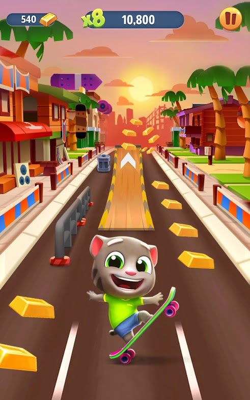 Talking Tom Gold Run Unlimited Coins and Diamonds